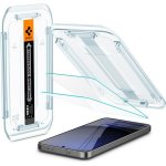 Spigen Glass tR EZ Fit 2 Pack transparency Samsung Galaxy S24 FE AGL08729 – Zboží Živě