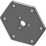 DOMAX PWH1 příruba pro zemní vrut PWM 160mm, tl. 8mm – Hledejceny.cz