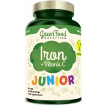 GreenFood Nutrition Junior Železo + Vitamín C 90 kapslí – Hledejceny.cz