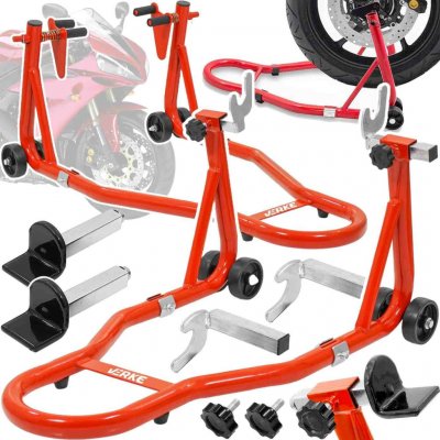 Verke Stojan na motocykl přední / zadní 450 kg 2 ks, V83102 – Sleviste.cz