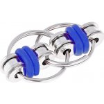Antistresová hračka Fidget Flippy Chain modrý – Zboží Dáma