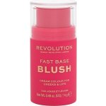 Revolution tvářenka Fast Base Blush Stick Rose 14 g – Zboží Dáma