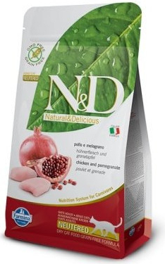 Farmina N&D Cat LG Neutered chicken & pomegranate 1,5 kg