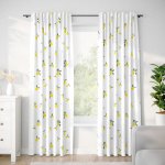 Goldea bavlněný závěs - citrony 140x150 cm – Sleviste.cz