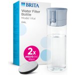 Brita Fill & Go Vital 0,6l modrá + 2x MicroDisc – Zboží Mobilmania