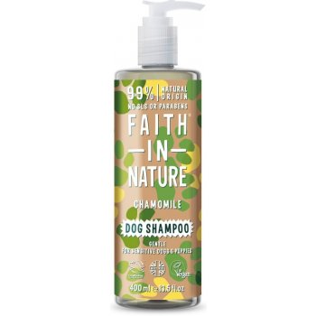 Faith in Nature Heřmánkový šampon pro citlivé a malé psy 400 ml