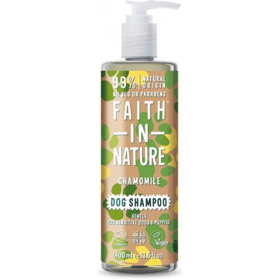 Faith in Nature Heřmánkový šampon pro citlivé a malé psy 400 ml – Zboží Mobilmania