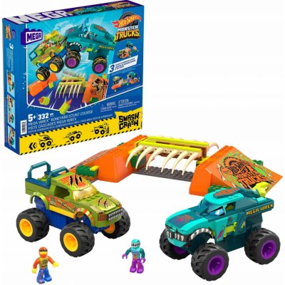 MEGA BLOKS Mega Construx Hot Wheels Monster trucks Mega Wrex – Zboží Dáma