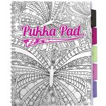 Pukka Pad blok A4 spirálový PER A4 s designem pro vybarvení – Zboží Živě