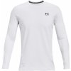 Pánské sportovní tričko Under Armour ColdGear Armour Fitted Crew LS white black