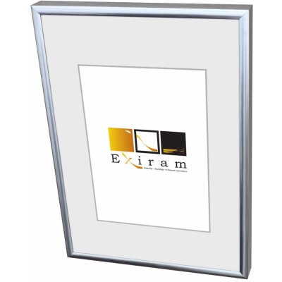 Hlinikový rámeček AS stříbrný lesklý Rozměr: 20x30, Typ zasklení: Plexisklo čiré – Zboží Živě