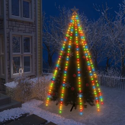 vidaXL Světelná síť na vánoční stromek se 400 LED diodami Vícebarevné 400 cm – Zboží Mobilmania