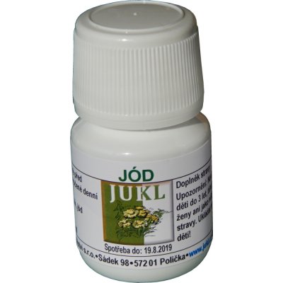 Jukl tinktura Jód 30 ml – Hledejceny.cz