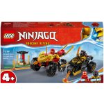 LEGO® NINJAGO® 71789 Bitva auta a motocyklu mezi Kai a Ras – Hledejceny.cz