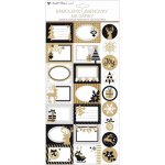 Anděl Samolepicí jmenovky na dárky - s glitry - 23 ks - 10652 – Zboží Mobilmania