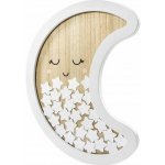 Dřevěná kniha hostů Měsíc 38,5x30cm PartyDeco – Sleviste.cz