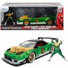 Sběratelská figurka Jada Toys Power Rangers Hollywood Rides Diecast Model 1/24 2002 Honda NSX s figurkou Power Ranger