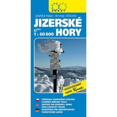 Jizerské hory-lyžařská mapa – Hledejceny.cz