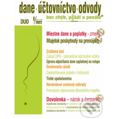 Dane, účtovníctvo, odvody č. 8/2022 bez chýb, pokút a penále - Poradca s.r.o.