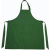 Zástěra L-Merch Unisex zástěra NT5220 Bottle Green 85x75cm