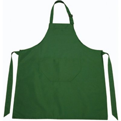 L-Merch Unisex zástěra NT5220 Bottle Green 85x75cm – Hledejceny.cz
