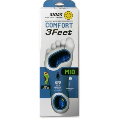 Sidas 3FEET COMFORT MID Vložky do bot Modrá – Hledejceny.cz