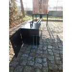 Kubino 40 XXL zahradní s oplechovanou stříškou opálená a impregnovaná – HobbyKompas.cz