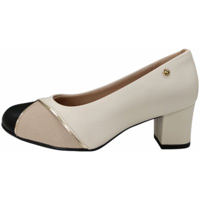 PICCADILLY PICADILLY dámské lodičky 110177-6 krémové – Sleviste.cz