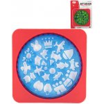 Teddies Inspiro šablony plast 16cm na kartě 22x29cm – Zboží Dáma