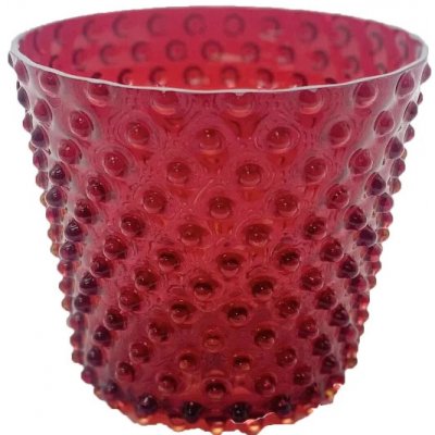 Váza, Svícen, Květináč, Mísa 16cm - Hobnail – Ananas – granát – Hledejceny.cz