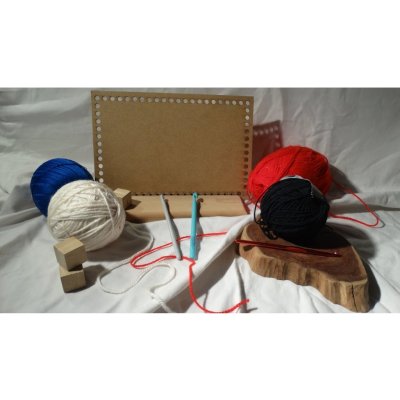 JWD Šablona na háčkování 24x15cm – Zboží Dáma