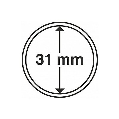 Leuchtturm Kruhové kapsle 14-50 mm 10 ks Vnitřní průměr: 31 mm