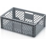 TBA Plastová Euro přepravka 600 x 400 x 220 cmmm perforovaná – Zboží Mobilmania