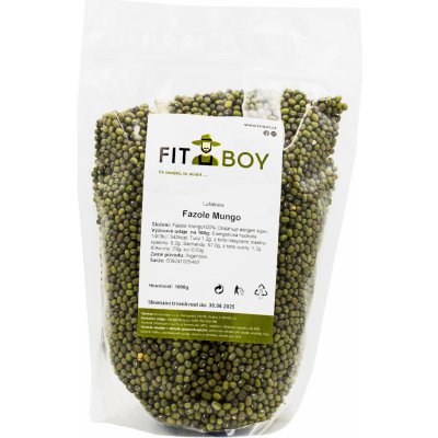 Fitboy Fazole Mungo 1 kg – Hledejceny.cz