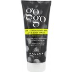 Kallos GoGo 2in1 Energizing Hair And Body Wash šampon a sprchový gel 2v1 pro muže 200 ml