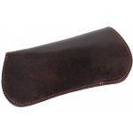 Scorteus kožené pouzdro na brýle hnědé – Zboží Dáma