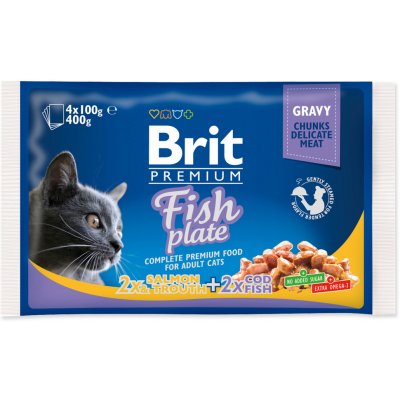 Brit Premium Cat RYBÍ MIX treska losos pstruh 0,4 kg – Zboží Mobilmania