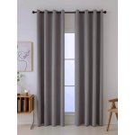 MKLuzkoviny.cz Blackout závěsy Ricardo šedohnědé - 140 x 250 cm (2ks) - kroužky – Zboží Dáma MKLuzkoviny.cz Blackout závěsy Ricardo šedohnědé - 140 x 250 cm (2ks) - kroužky – Zboží Dáma