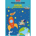 Baloušek Tisk Omalovánka A4 Procvičujeme čísla Ve vesmíru – Zboží Mobilmania