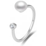 Beneto otevřený stříbrný s pravou sladkovodní perlou AGG467 – Hledejceny.cz