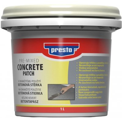Presto Předmíchaná betonová stěrka 1L – Hledejceny.cz