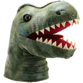 Dino Maňásek na ruku hlava T-Rex Large Heads 40 cm
