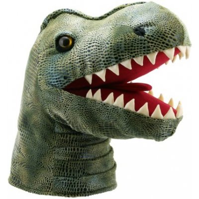 Dino Maňásek na ruku hlava T-Rex Large Heads 40 cm – Zboží Mobilmania