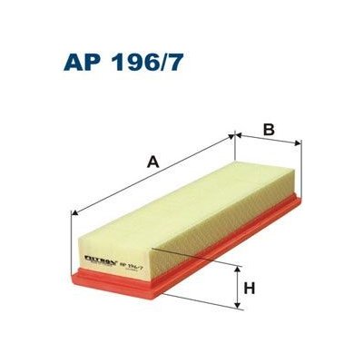 FILTRON AP196/7 Vzduchový filtr (AP196/7) – Hledejceny.cz