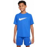 Nike B NK DRI-FIT MULTI SS TOP HBR modré HF8100-480 – Zboží Dáma