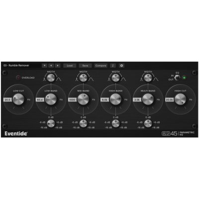 Eventide EQ45 Parametric EQ (el. licence) – Zboží Mobilmania
