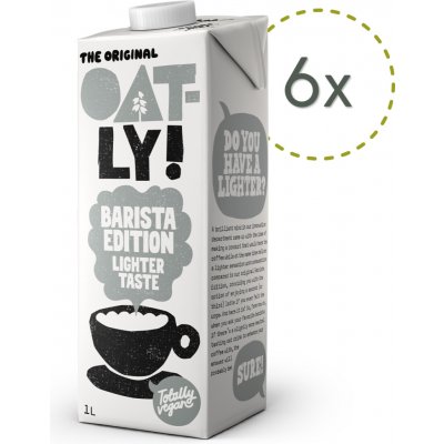 Oatly Barista Edition Lighter Taste ovesný nápoj 6 x 1 l – Zboží Dáma
