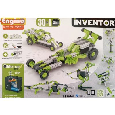 Engino 3030 Inventor 30 Models Motorized Set – Hledejceny.cz