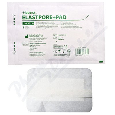 Elastpore+PAD rychloobvaz 10 x 15 cm sterilní 1 ks – Zboží Mobilmania