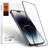 Tvrzené sklo pro mobilní telefony Spigen tR Slim HD 1 Pack FC Black iPhone 14 Pro Max AGL05209